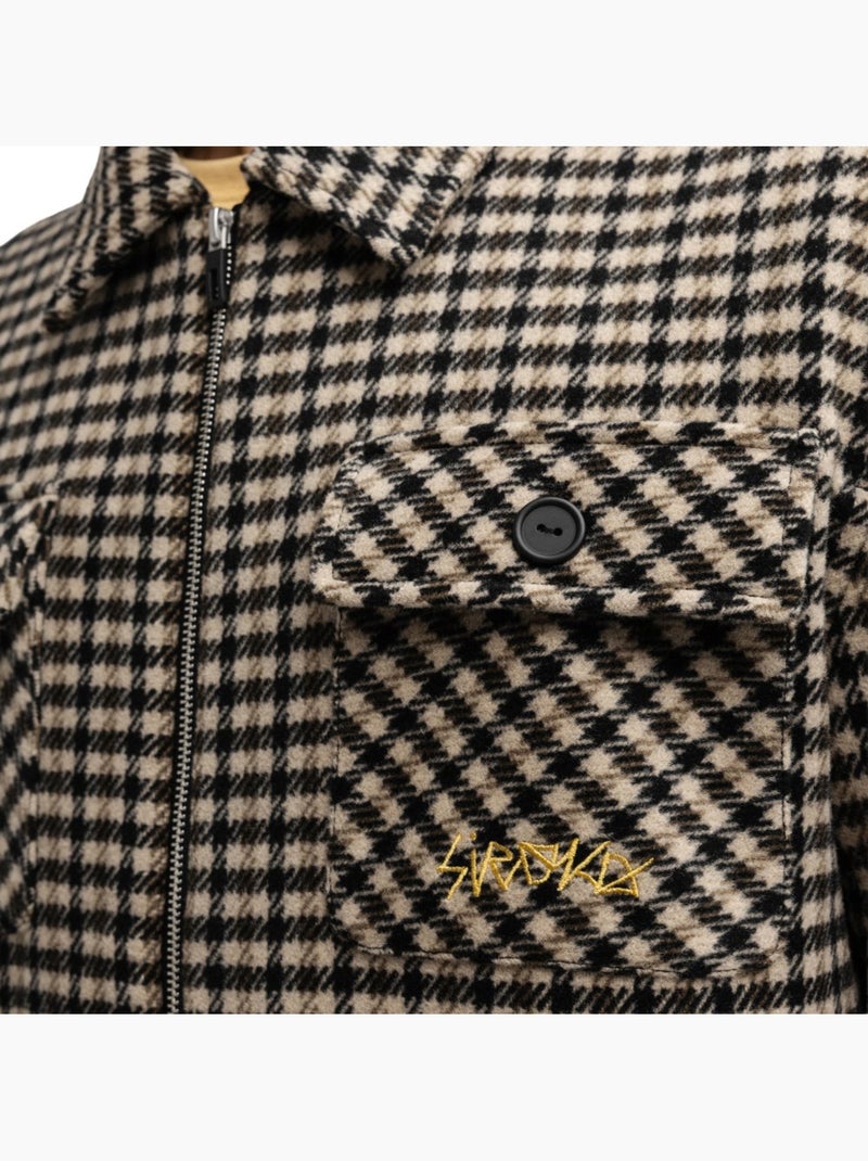 Sobrecamisa de lã para homem Multicolorido - Kiabi