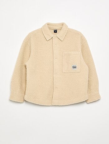 Sobrecamisa de pelo sintético