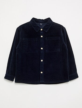 Sobrecamisa de veludo cotelê