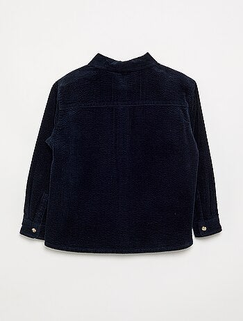 Sobrecamisa de veludo cotelê