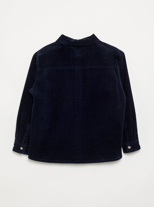 Sobrecamisa de veludo cotelê - Kiabi