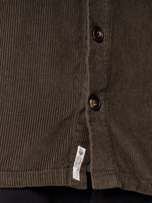 Sobrecamisa de veludo cotelê - Kiabi