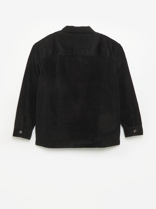 Sobrecamisa de veludo cotelê - Kiabi
