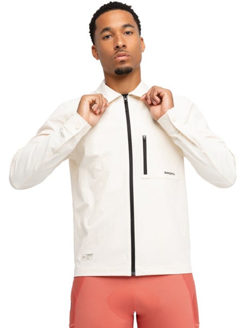 Sobrecamisa de verão de ciclismo gravel para homem - Kiabi