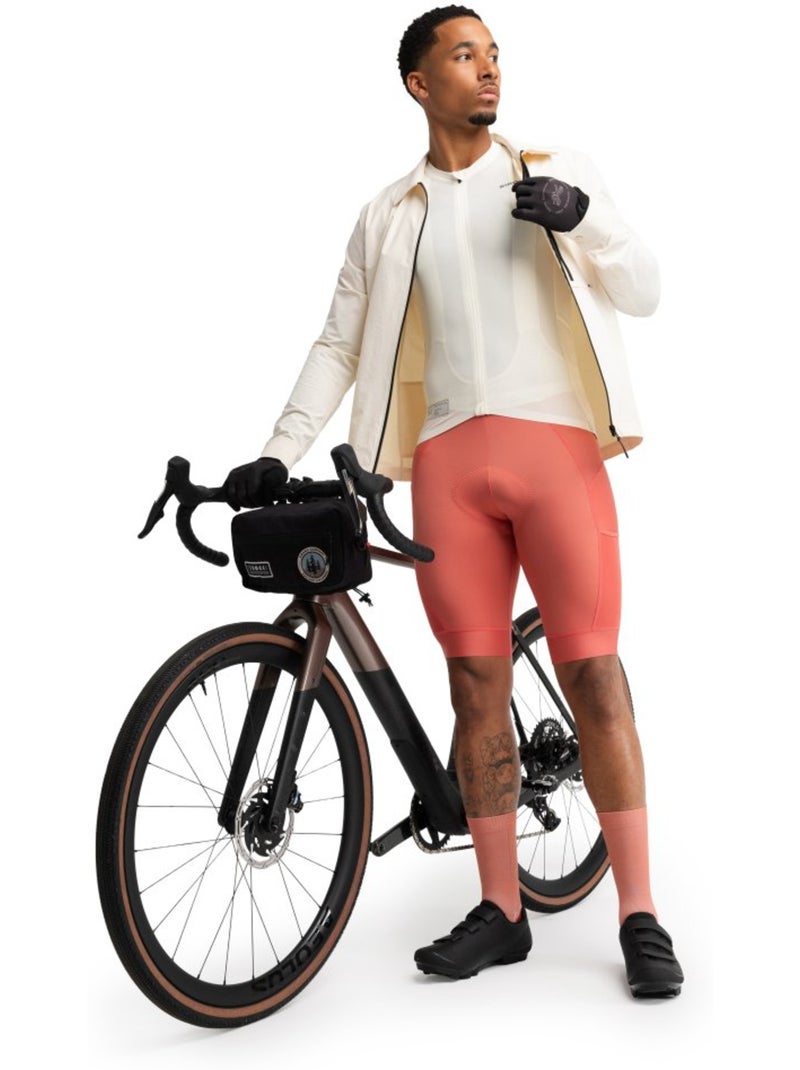 Sobrecamisa de verão de ciclismo gravel para homem Branco - Kiabi