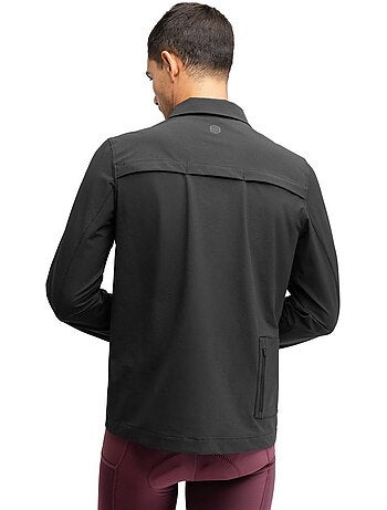 Sobrecamisa de verão de ciclismo gravel para homem