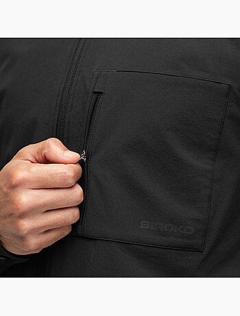 Sobrecamisa de verão de ciclismo gravel para homem