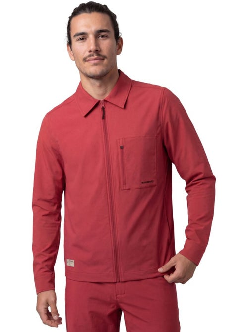 Sobrecamisa de verão de ciclismo gravel para homem - Kiabi