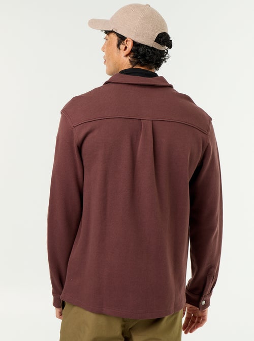 Sobrecamisa em malha piqué - Kiabi Sobrecamisa em malha piqué - Kiabi