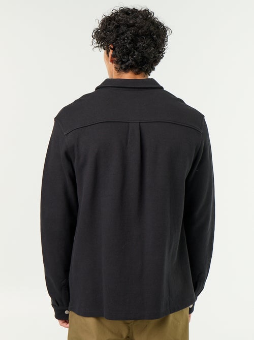Sobrecamisa em malha piqué - Kiabi Sobrecamisa em malha piqué - Kiabi