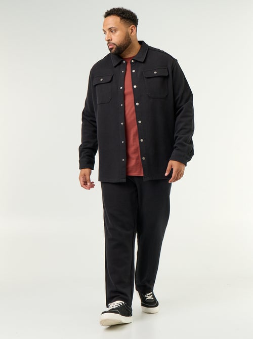 Sobrecamisa lisa em malha piqué - Kiabi Sobrecamisa lisa em malha piqué - Kiabi