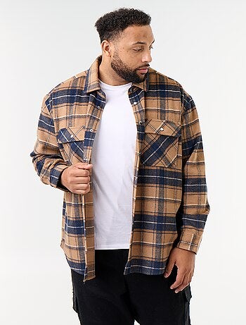 Sobrecamisa xadrez