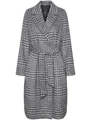 Sobretudo Cinzento Feminino Vero Moda Luck