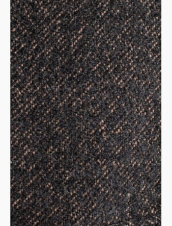 Sobretudo comprido em tweed texturizado dilvin