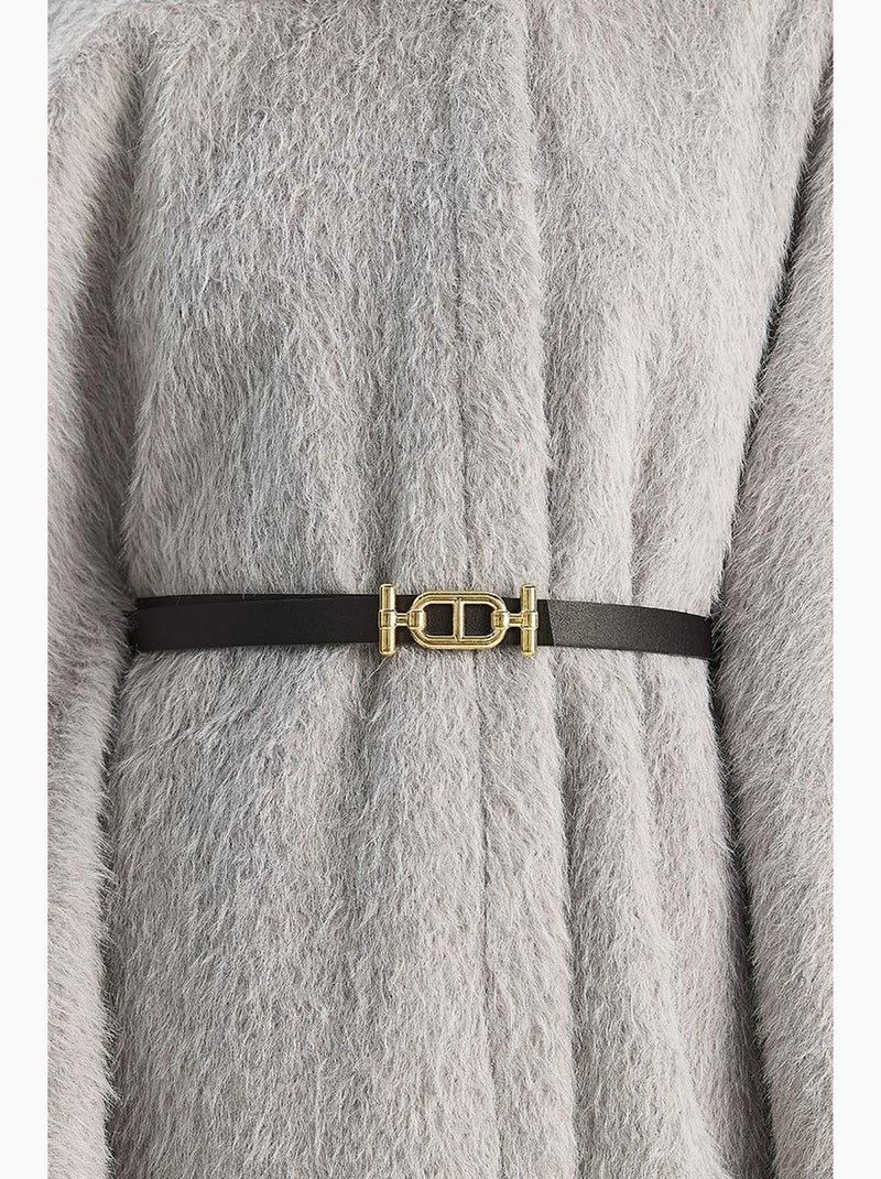 Sobretudo oversized texturizado com botões lucci Cinza - Kiabi