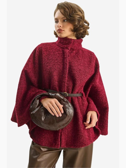 Sobretudo oversized texturizado com fecho de botões lucci - Kiabi Sobretudo oversized texturizado com fecho de botões lucci - Kiabi
