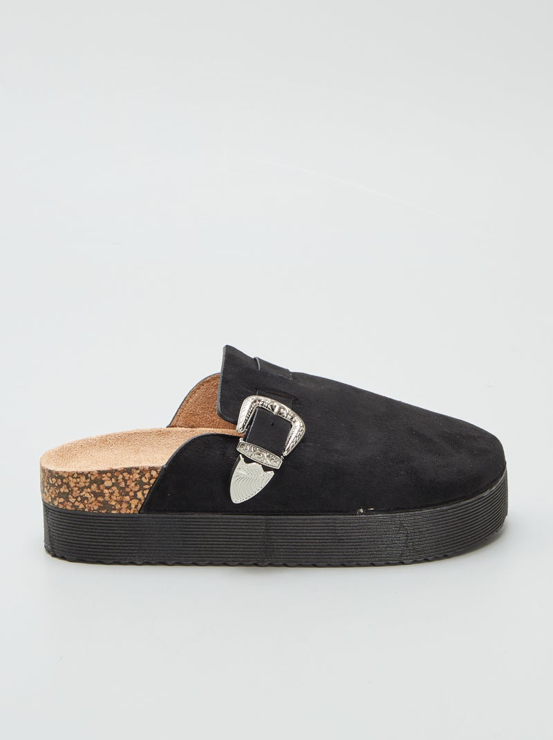 Socas com fivela western Preto - Kiabi