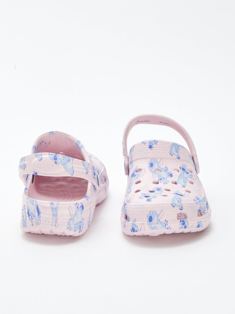 Socas de plástico moldado 'Stitch' 'Disney' ROSA - Kiabi
