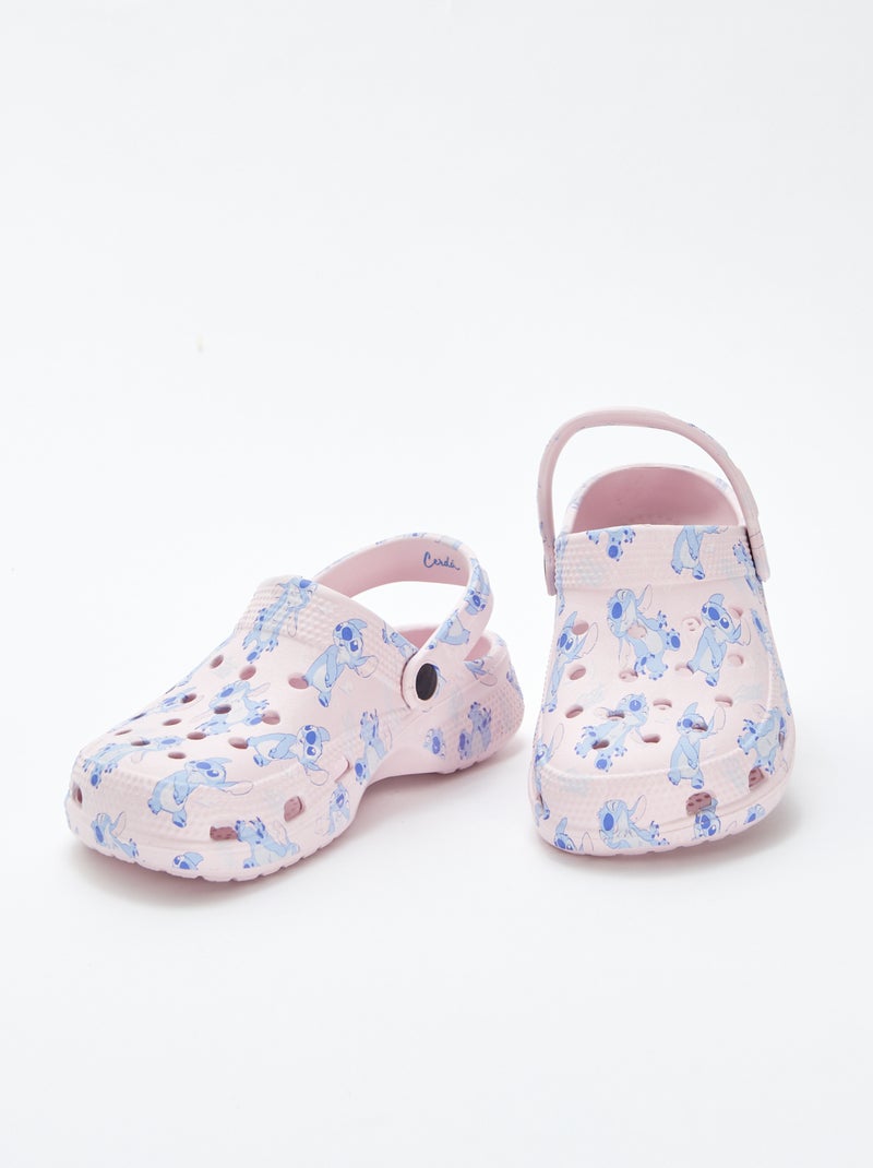 Socas de plástico moldado 'Stitch' 'Disney' ROSA - Kiabi