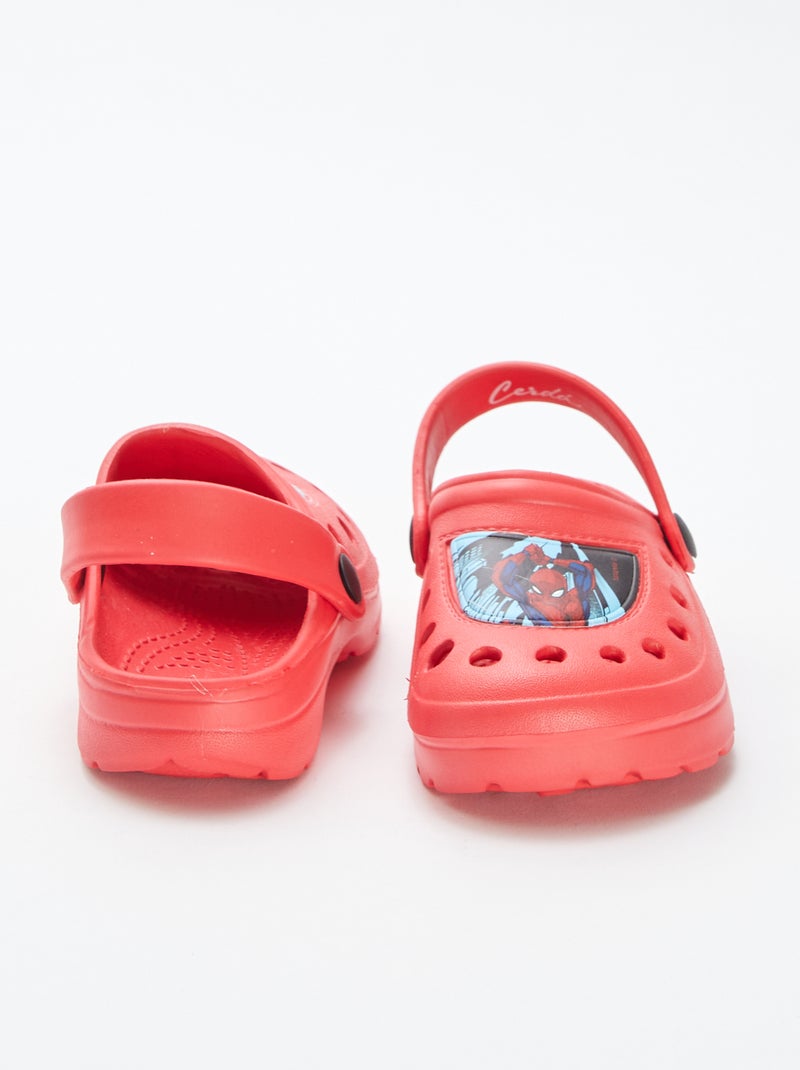 Socas em plástico moldado 'Homem-Aranha' 'Marvel' Vermelho - Kiabi