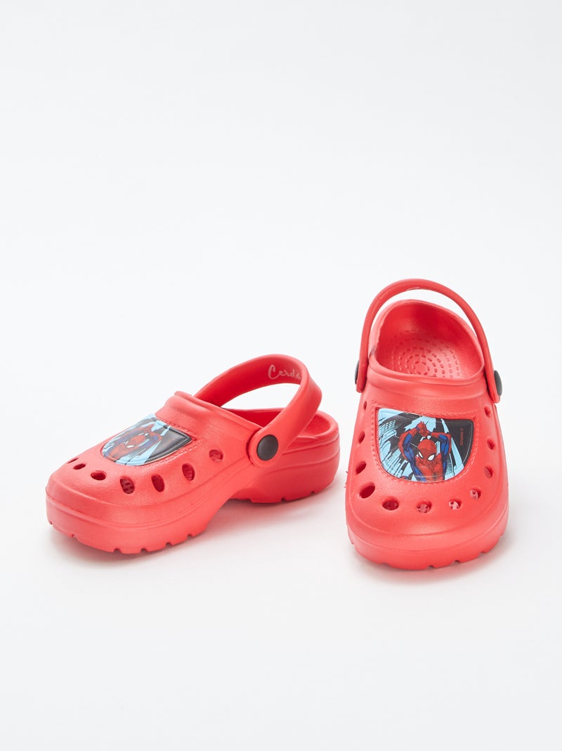 Socas em plástico moldado 'Homem-Aranha' 'Marvel' Vermelho - Kiabi