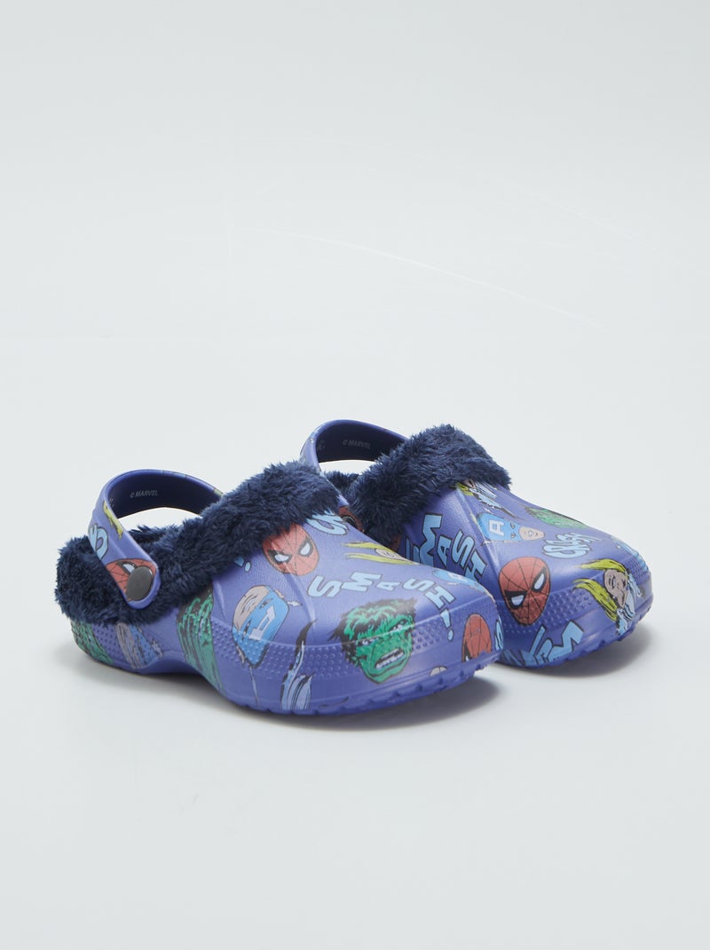 Socas forradas 'Homem-Aranha' Azul - Kiabi