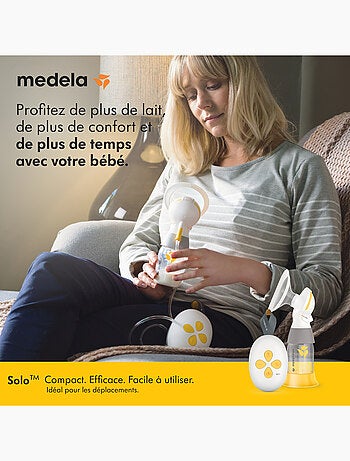 Solo™ - bomba de leite elétrica simples mãos-livres 24 mm - compacta, mãos-livres, ultraleve, design