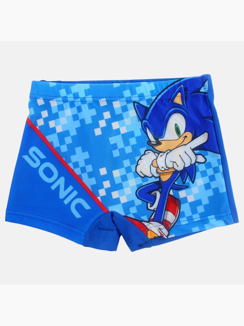 Sonic - Boxer de banho infantil Azul - Kiabi