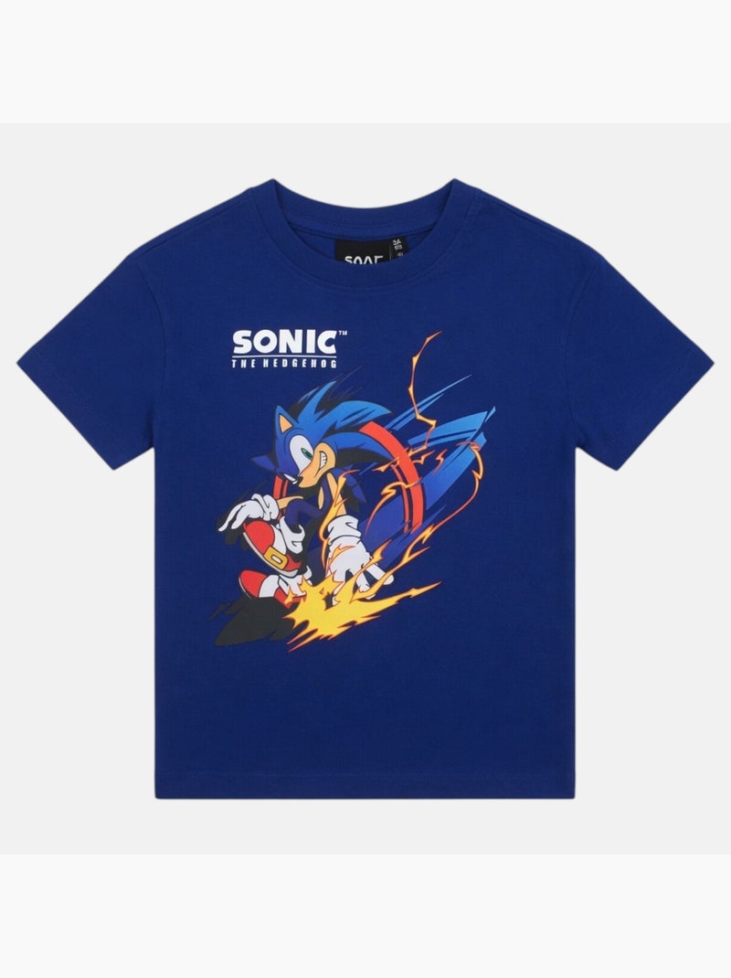 Sonic - Camiseta menino Azul-marinho - Kiabi