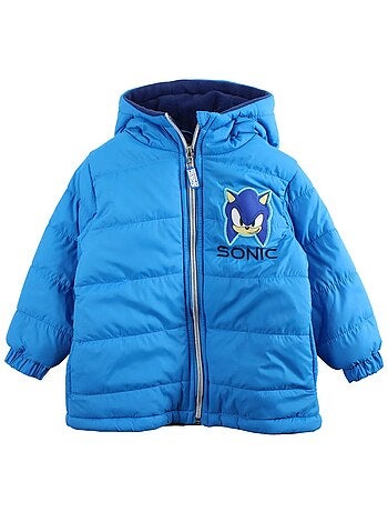 Sonic - Casaco acolchoado menino com padrão