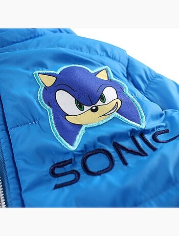 Sonic - Casaco acolchoado menino com padrão