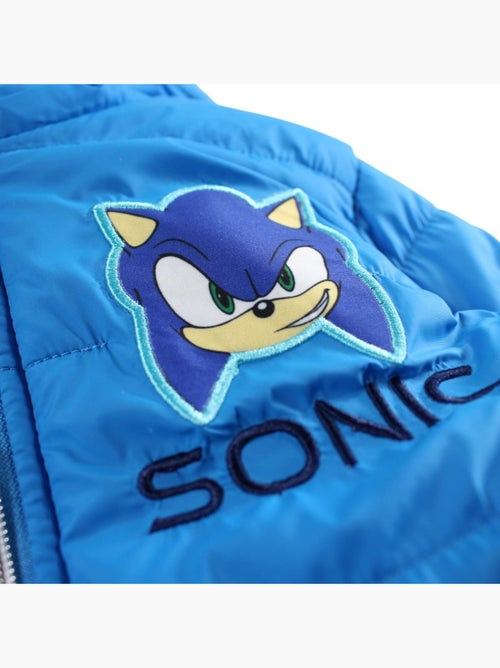 Sonic - Casaco acolchoado menino com padrão - Kiabi Sonic - Casaco acolchoado menino com padrão - Kiabi