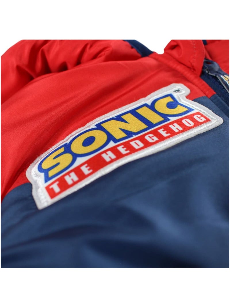 Sonic - Casaco acolchoado  menino Vermelho - Kiabi