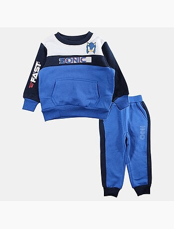 Sonic - Conjunto sweat e calças de jogging menino estampado