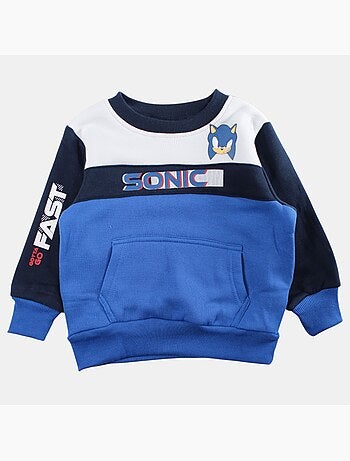 Sonic - Conjunto sweat e calças de jogging menino estampado