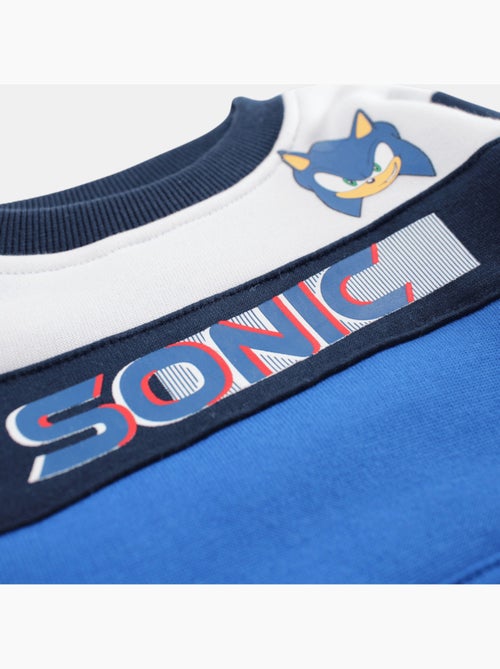 Sonic - Conjunto sweat e calças de jogging menino estampado - Kiabi Sonic - Conjunto sweat e calças de jogging menino estampado - Kiabi