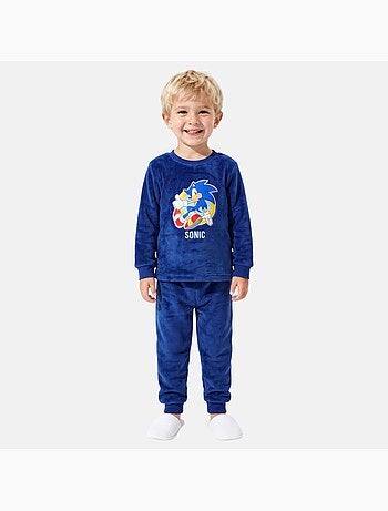 Sonic - pijama para menino