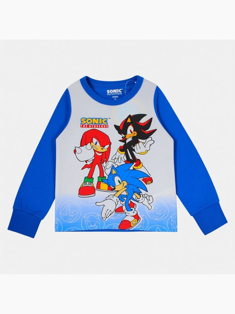Sonic - pijama para menino Azul - Kiabi