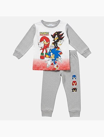 Sonic - pijama para menino