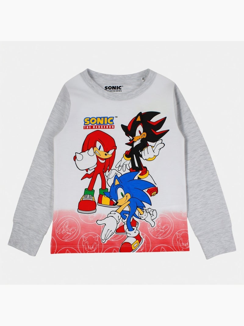 Sonic - pijama para menino Cinza - Kiabi