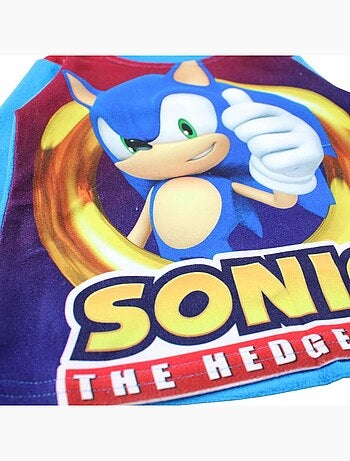 Sonic - Pijama polar menino estampado