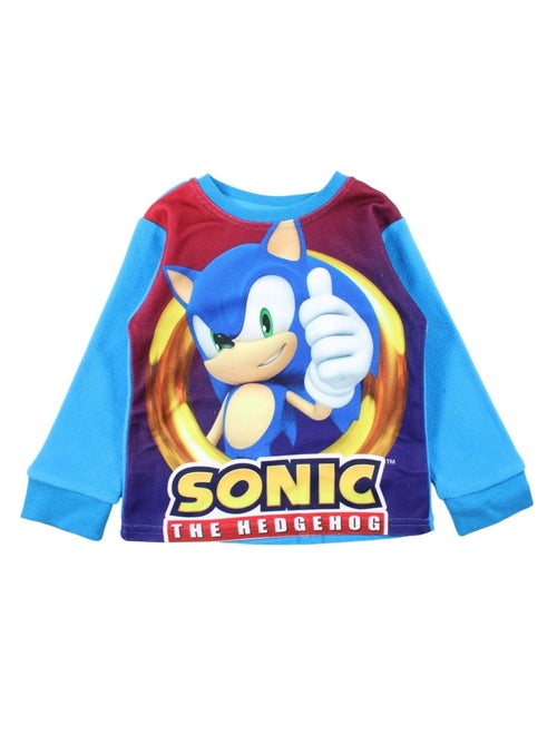 Sonic - Pijama polar menino estampado - Kiabi Sonic - Pijama polar menino estampado - Kiabi