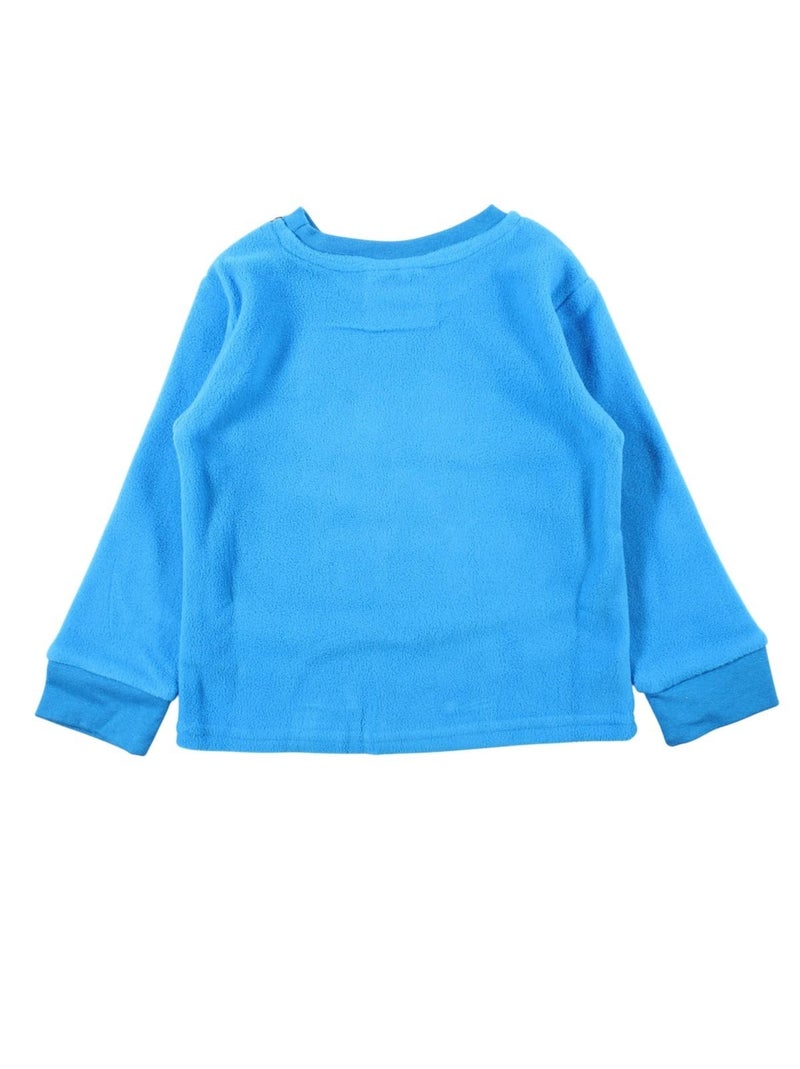 Sonic - Pijama polar menino estampado Azul - Kiabi