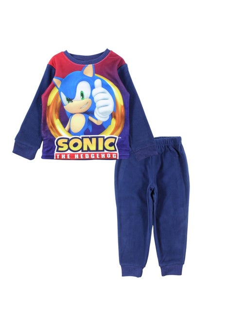 Sonic - Pijama polar menino estampado - Kiabi Sonic - Pijama polar menino estampado - Kiabi
