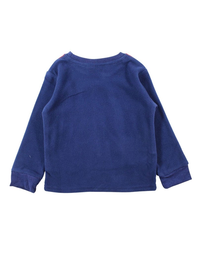 Sonic - Pijama polar menino estampado Azul-marinho - Kiabi