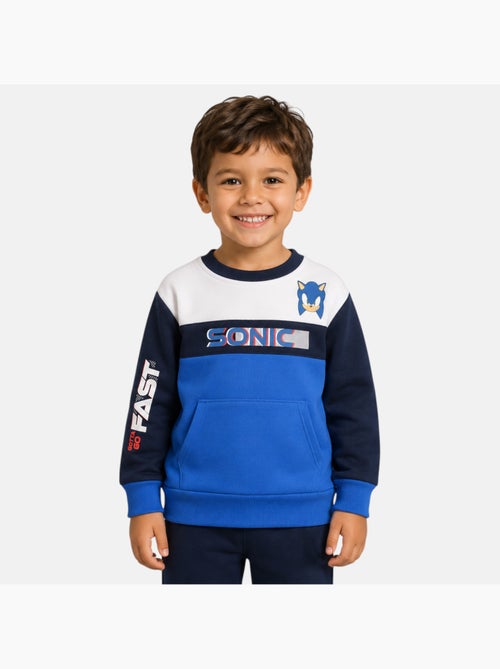 Sonic - Sweat menino com padrão - Kiabi