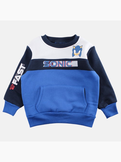 Sonic - Sweat menino com padrão - Kiabi