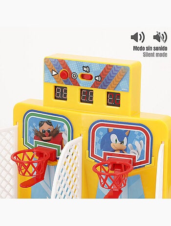 Sonic jogo de basquete de mesa arcade com luz e som