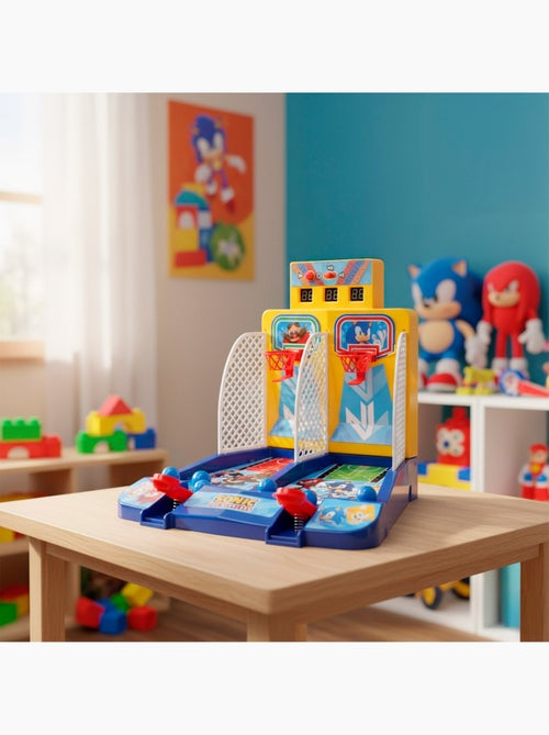 Sonic jogo de basquete de mesa arcade com luz e som - Kiabi