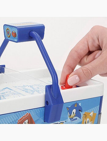 Sonic mini arcade de air hockey 15x20x18 cm